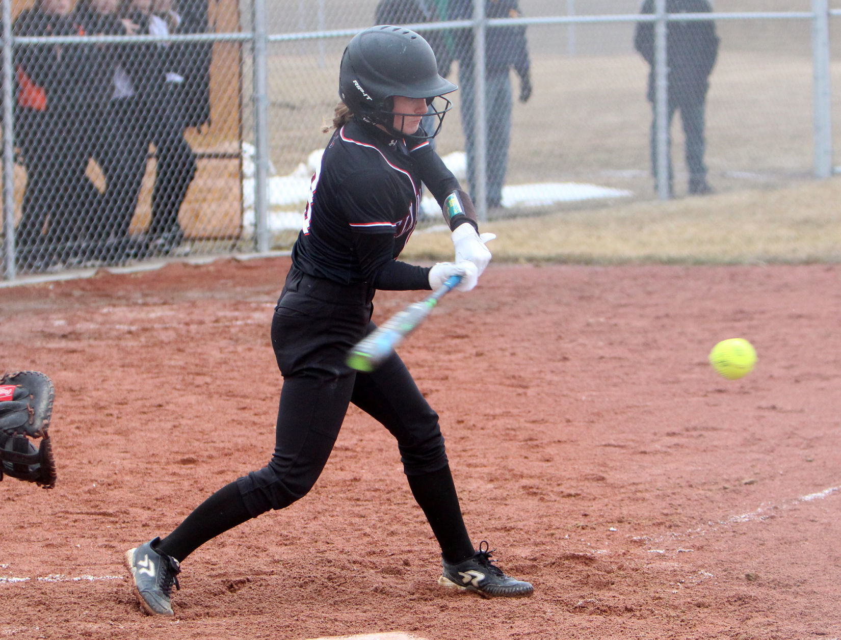 Elk Mound at Bloomer softball 4-4-19